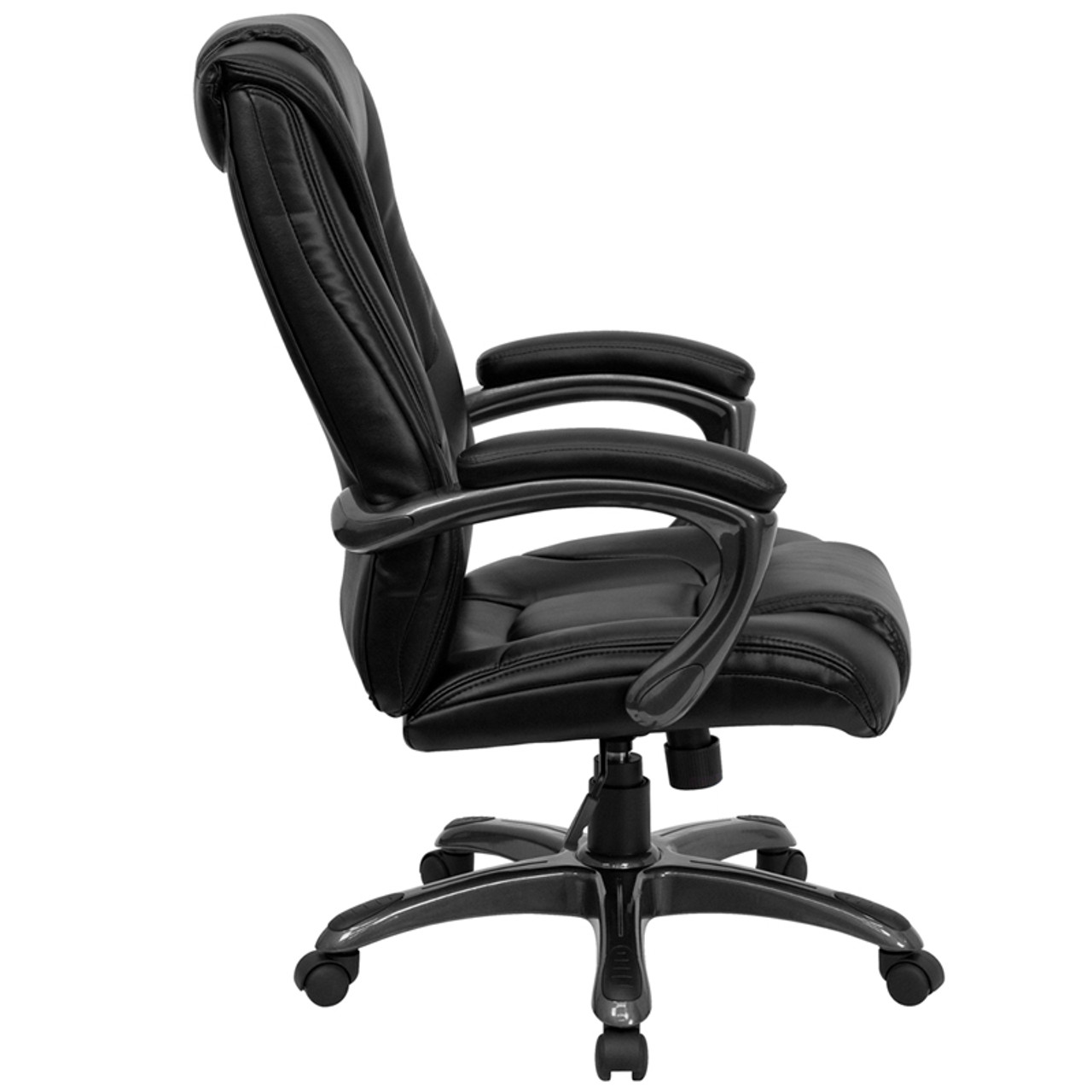 High Back Black Leather Executive Office Chair , #FF-0196-14
