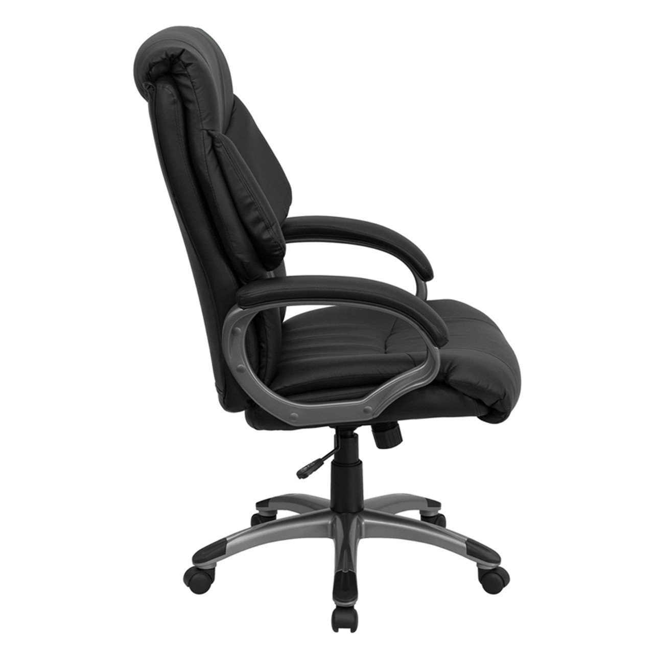 High Back Black Leather Executive Office Chair , #FF-0216-14
