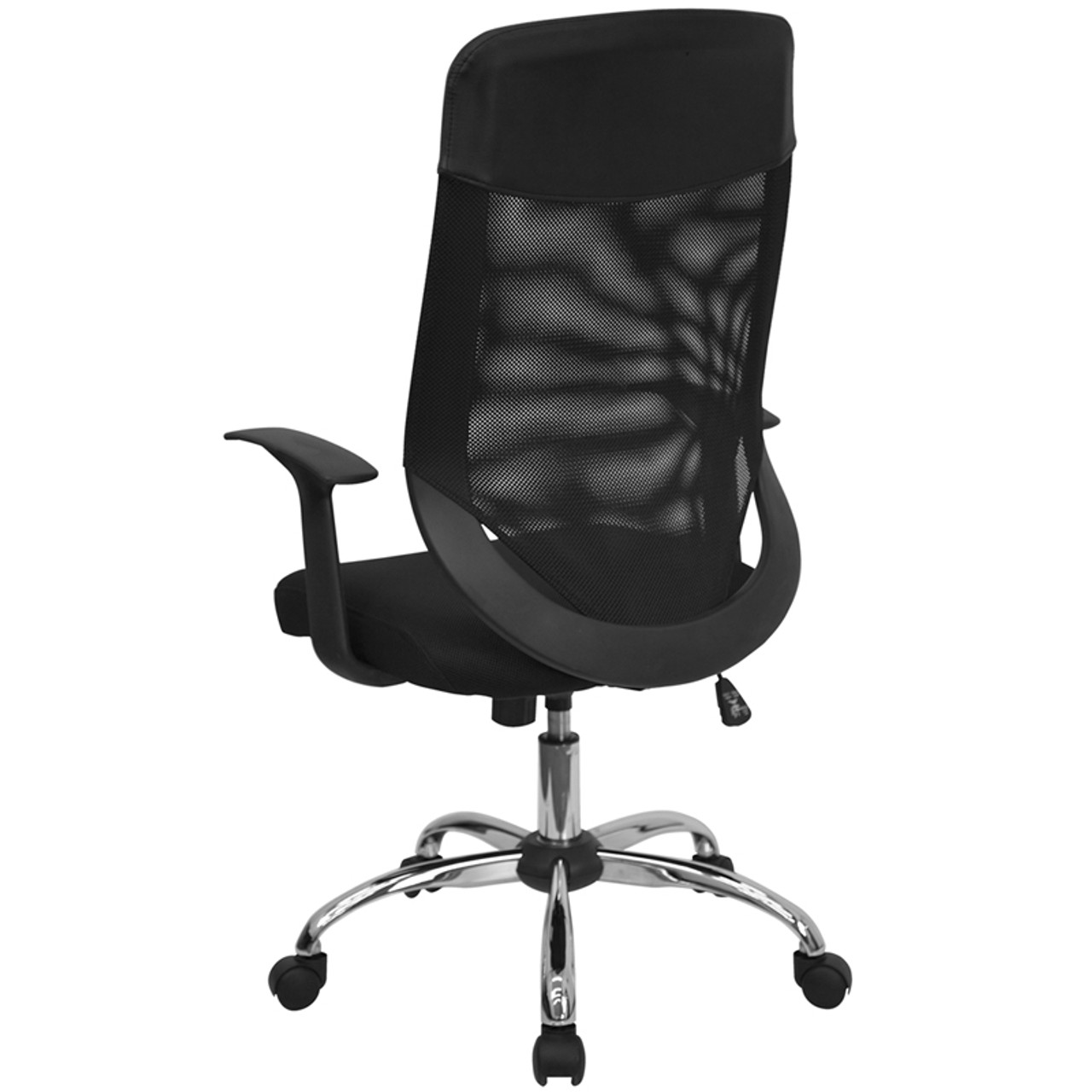 High Back Mesh Office Chair with Mesh Fabric Seat , #FF-0033-14