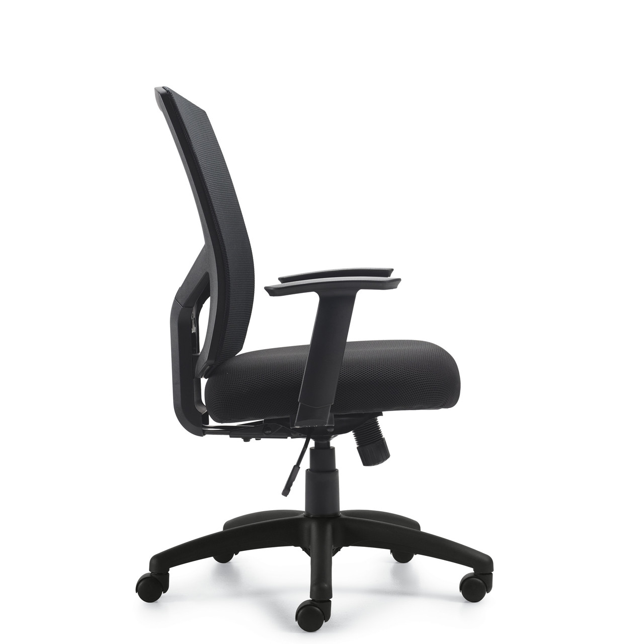 Hi Mesh Back Black Mesh Cushion Office Chair, #OT-012