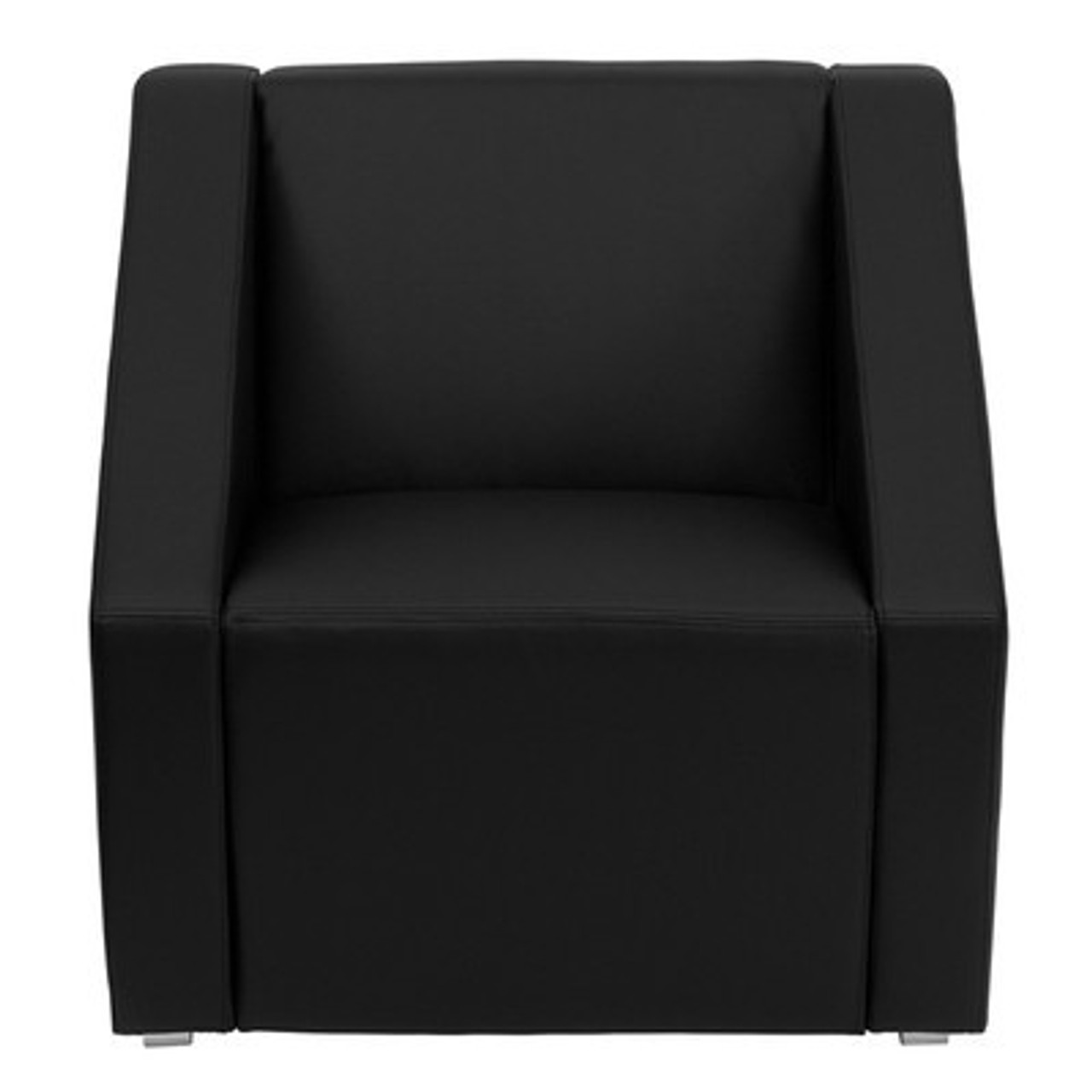 1pc Modern Leather Office Reception Sofa Chair, FF-0481-12