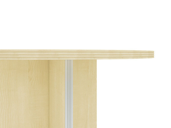 Modern Racetrack 20' Feet Conference Table, #CH-AMB-C3