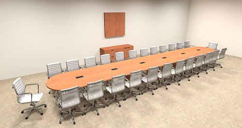 Modern Racetrack 26' Feet Conference Table, #OF-CON-C41