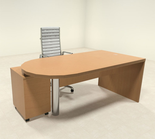 2pc Modern Contemporary Executive Office Desk Set, #RO-ABD-D3 - H2O ...