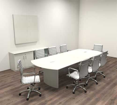 Modern Contemporary 10' Feet Conference Table, #MT-MED-C10