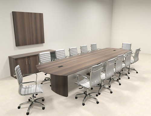 Modern Contemporary 14' Feet Conference Table, #MT-MED-C19