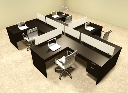 4 person workstation desk price