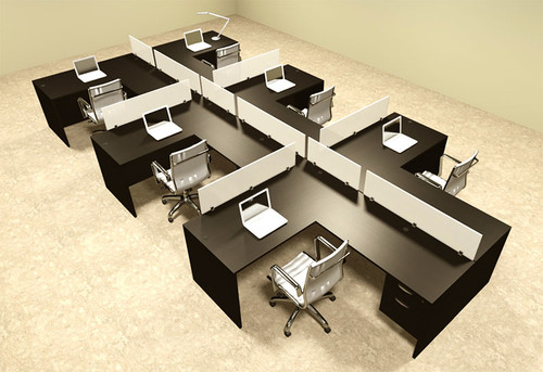 6 person workstation