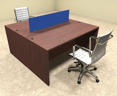 2 person desk office