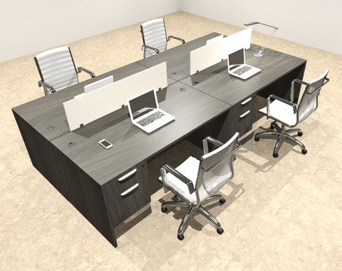 4 person workstation desk price