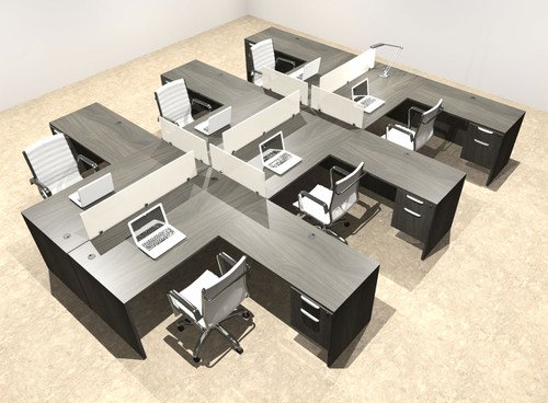 6 person workstation