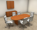 Modern Racetrack 8' Feet Conference Table, #OT-SUL-C5