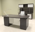 5pc Modern Contemporary Executive Office Desk Set, #MT-STE-D9