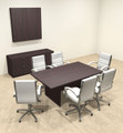 Modern Rectangular 6' Conference table, #OT-SUL-C18