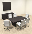 Modern Rectangular 6' Conference table, #OT-SUL-C19