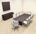 Modern Rectangular 8' Conference table, #OT-SUL-C23