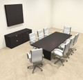 Modern Rectangular 8' Conference table, #OT-SUL-C24