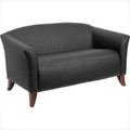 1pc Modern Leather Office Reception Sofa Loveseat, FF-0424-12