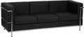 1pc Modern Leather Office Reception Sofa, FF-0465-12