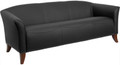 1pc Modern Leatherette Office Reception Sofa, FF-0425-12