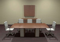 Modern Cotemporary Boat Shape 8' Feet Conference Table, #CH-VER-C1