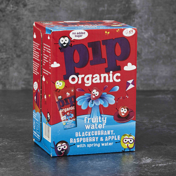 Blackcurrant, Raspberry & Apple Fruity Water Pip Organic (24x180ML)