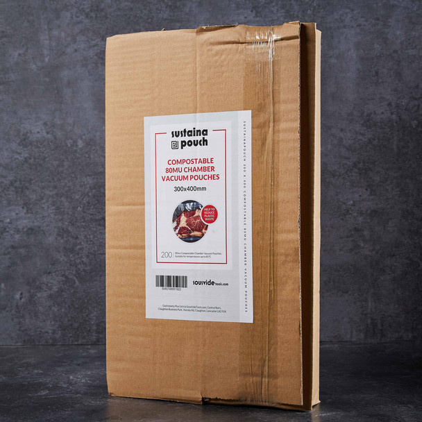 Vac Bag 300x400 80mu Compostable (200 Item)