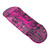 Crystal Ducky Deck Colored Polycarbonate - 34mm - Zeph Black Real Wear on Pink