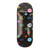 Ducky Deck Colored Polycarbonate - 34mm - Bones Black - Real Wear on Black