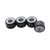 FlatFace Dual Bearing Dual Durometer V1 Bearing Wheels - White/Black
