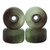 Blistered Urethane Wheels - John Cowart -72D Ultra - Green/Black HeatShift -> Yellow