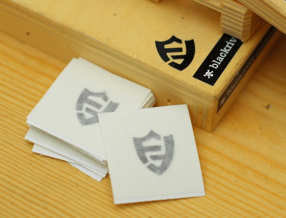 FlatFace 1" Vinyl Sticker (Random Color)