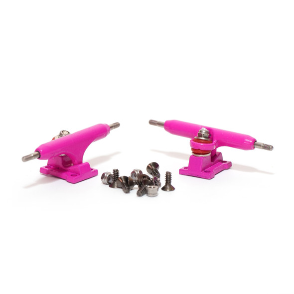 Fire Trucks - 32mm - Pink