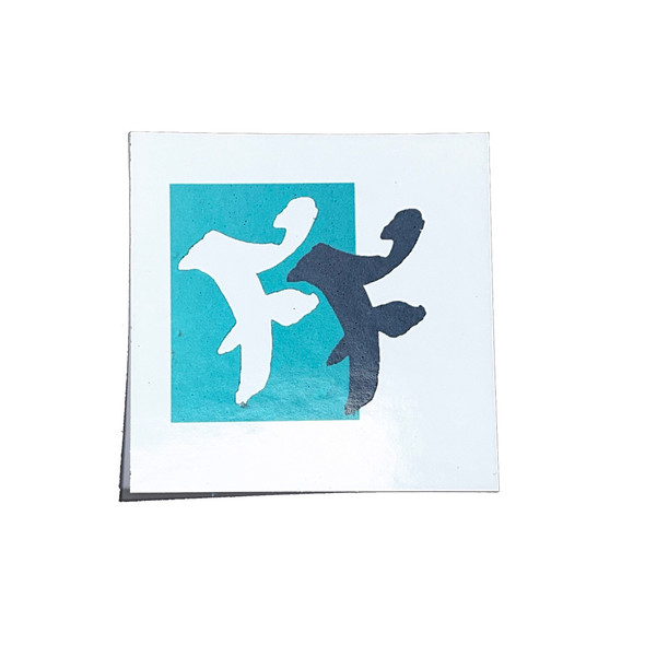 FlatFace FF Metallic Sticker - Turquoise