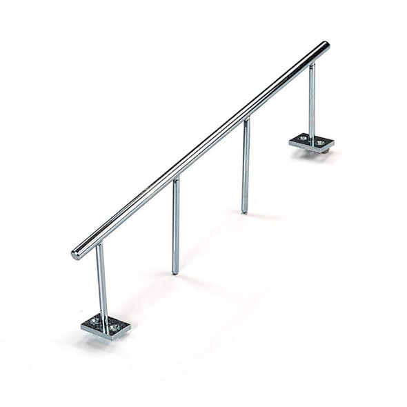 +blackriver-Ramps+ Stair Rail - Silver Round