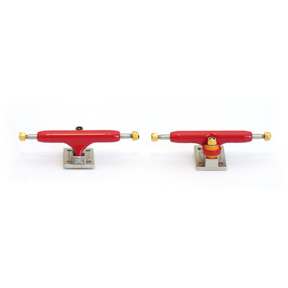 Blackriver Trucks - Red/Silver - Mike's Special Edition FOR DUAL BEARING WHEELS (No Tool)