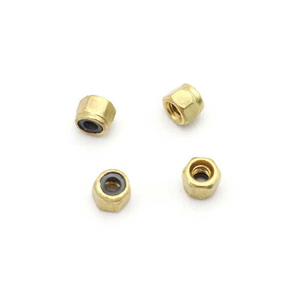Blistered Tuning - Gold Locknuts (4)