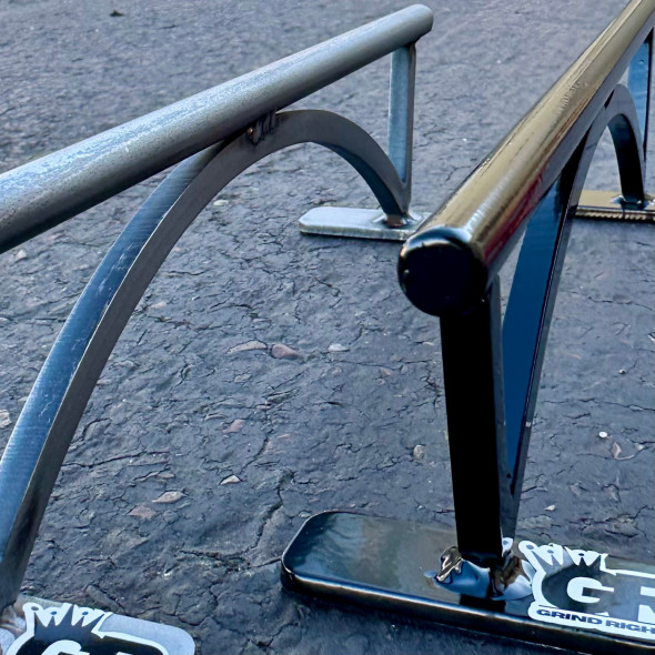 Grindright Round Flatbar V2 - Raw