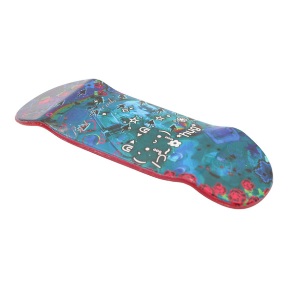 Ducky Deck Colored Polycarbonate - 34mm - Hug Night - Real Wear on Pink