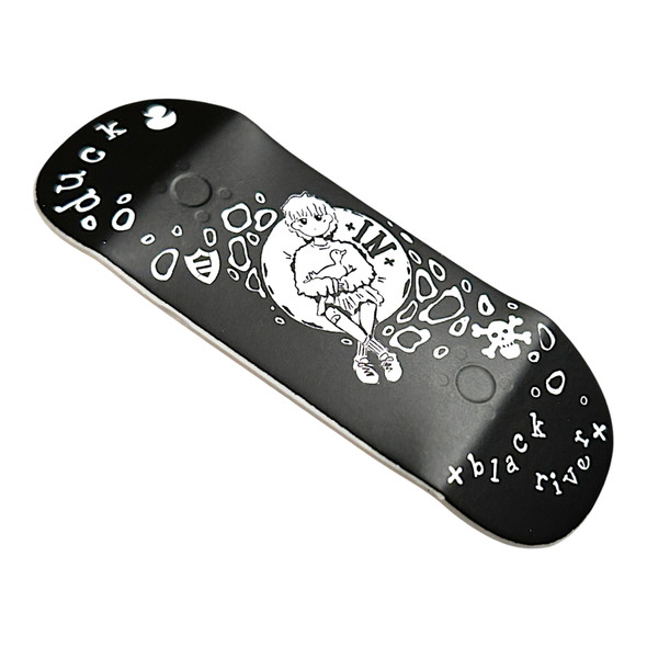 Matte "Blackriver x Duck" on White Duck Deck Polycarbonate - 34mm