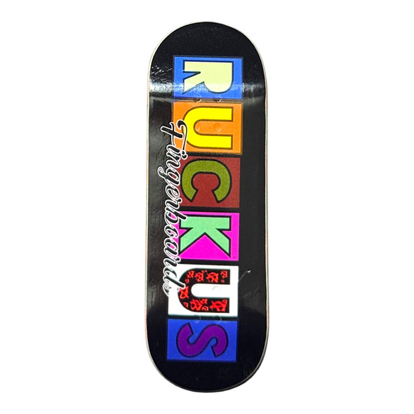 Ruckus Deck 34mm Fury - Ruckus Multicolor on Black