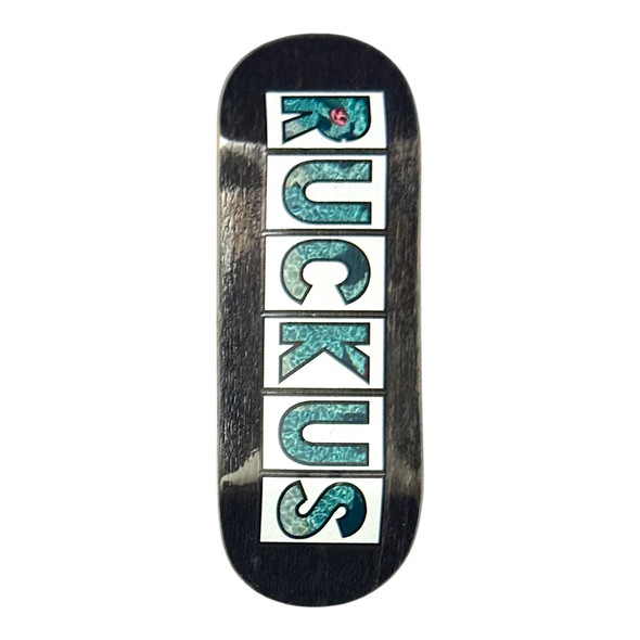 Ruckus Deck 34mm Fury - Ruckus Water on Black Ply