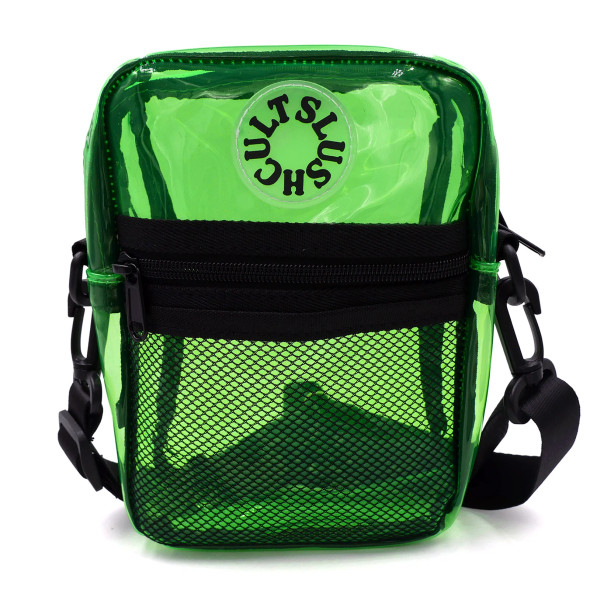 Anywhere Side Bag "Invisible Vinyl Clear Green"