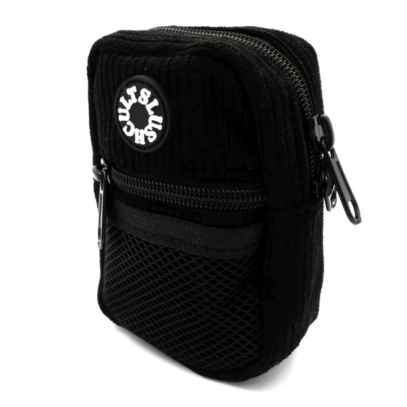 Slushcult Mini Side Bag "Black Corduroy"