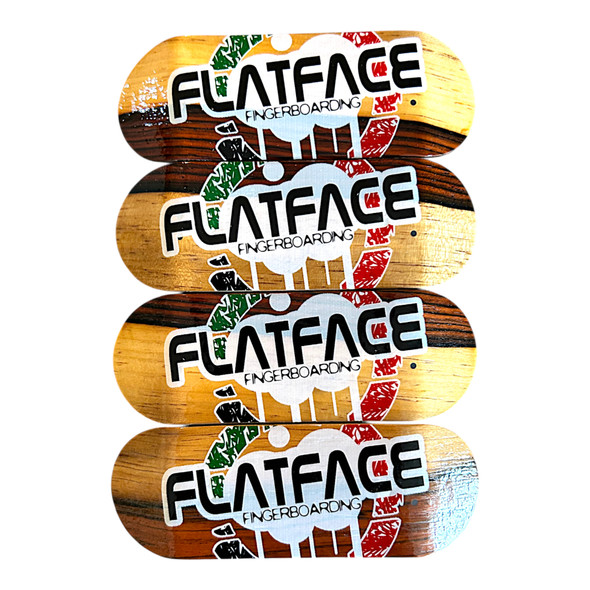 FlatFace G16 Deck - 33.6mm - Simon Says on Twotone - Real Wear