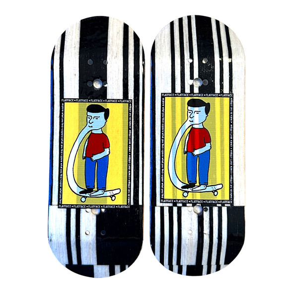 FlatFace G16 Deck - 33.6mm - John Cowart's Chinboard on Premium - Real Wear