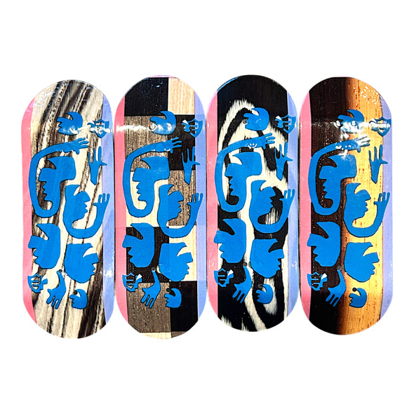 FlatFace Prototype Deck - 33.6mm - Cowart Generation - Real Wear