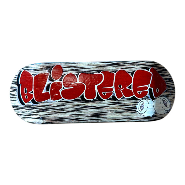 FlatFace X Cowply - G16 33.6mm - Blistered Red Graffiti on Zig Zag