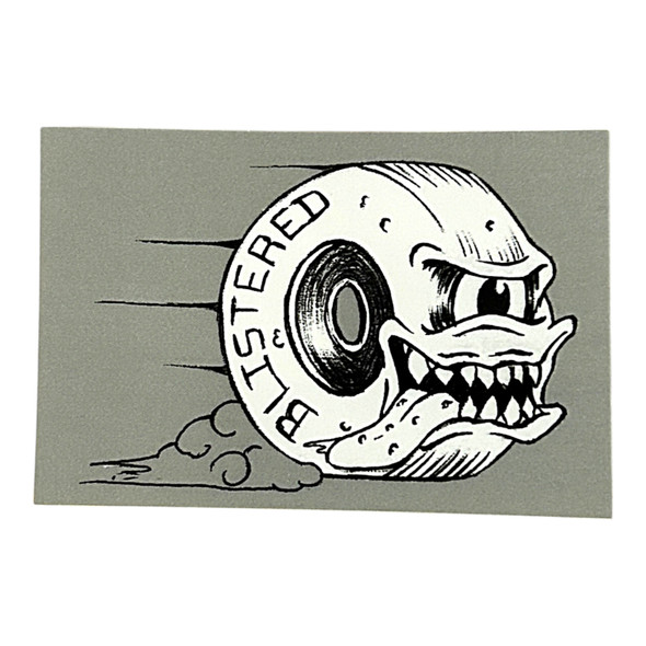 Blistered Wheel Sticker