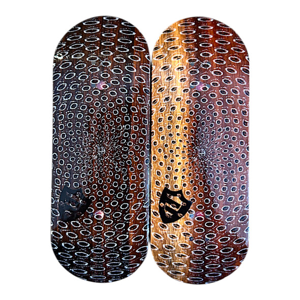 FlatFace G16 Deck - 33.6mm - Radiant Circles - Real Wear
